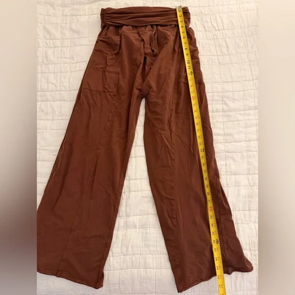 FP Movement by Free People Brown Wide Leg Pants - Picture 4 of 8